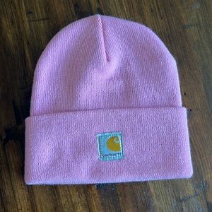 Pink Carhartt Beanie